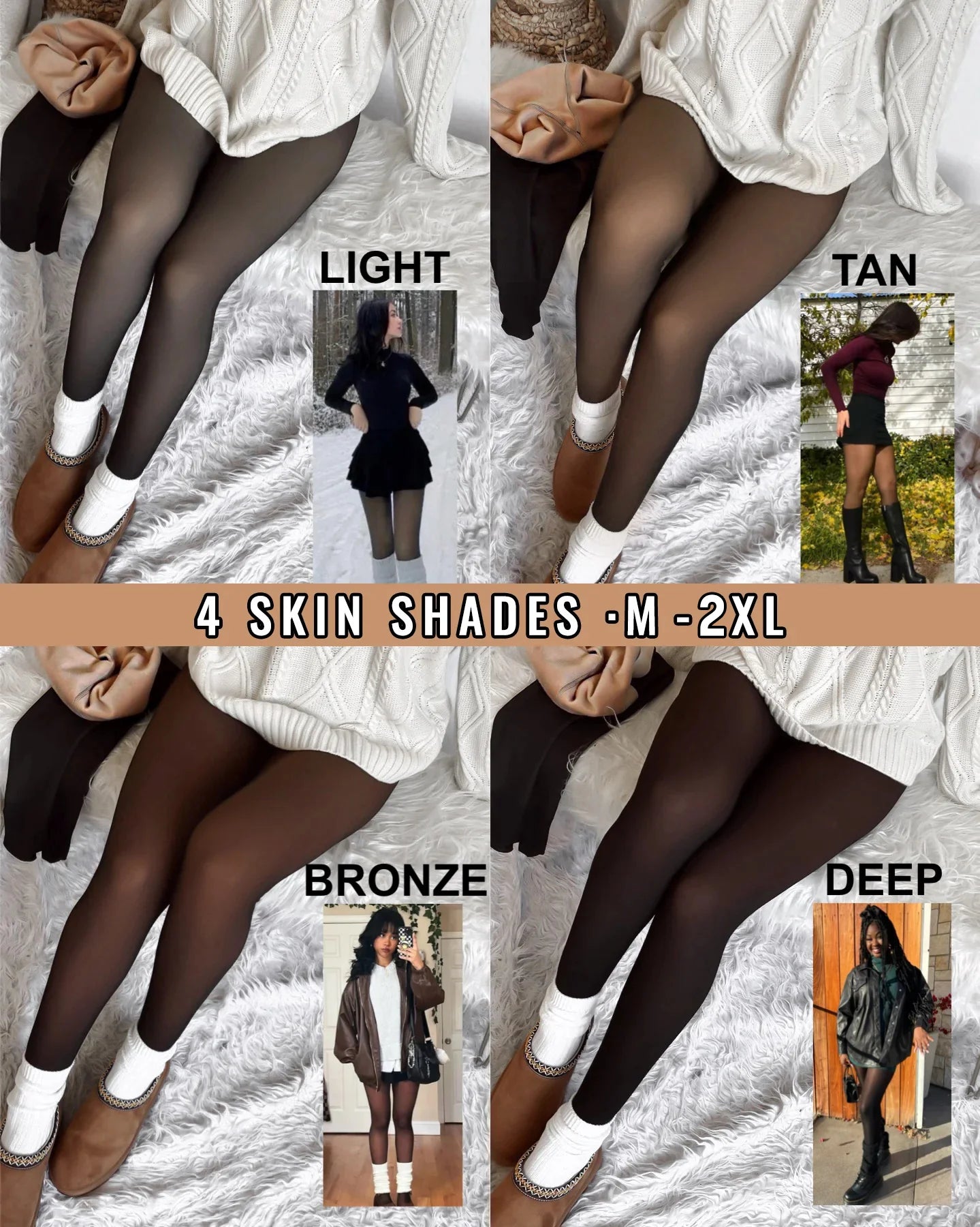 Magic Fleece-Lined Tights